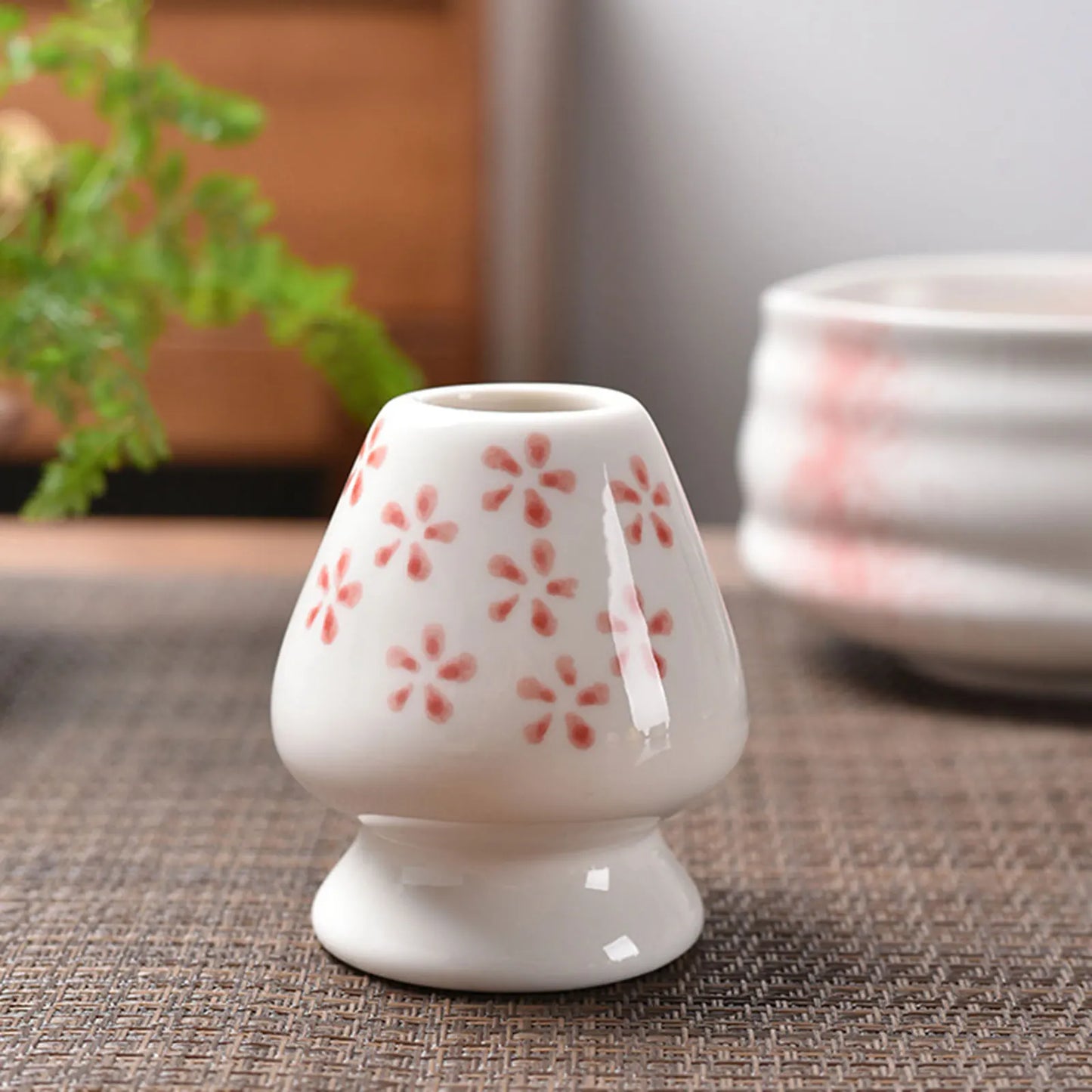 Japanese Matcha Whisk Holder Teaware Matcha Ceremony Matcha Whisk Container Handmade Whisk Holder for Dining Room Home Teahouse