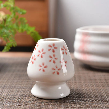 Japanese Matcha Whisk Holder Teaware Matcha Ceremony Matcha Whisk Container Handmade Whisk Holder for Dining Room Home Teahouse