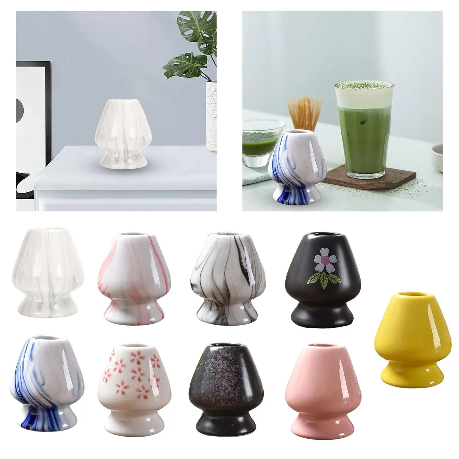 Japanese Matcha Whisk Holder Teaware Matcha Ceremony Matcha Whisk Container Handmade Whisk Holder for Dining Room Home Teahouse